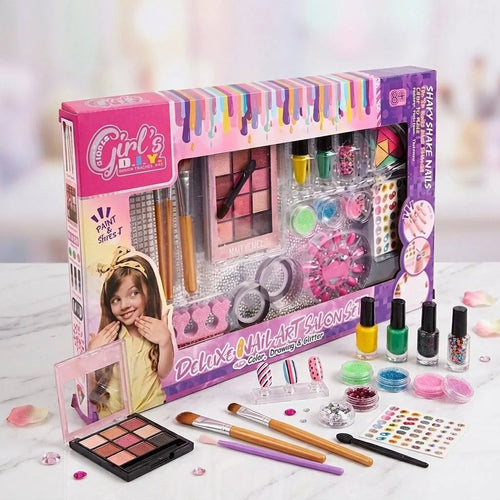 Girls Deluxe Nail Art Salon Set