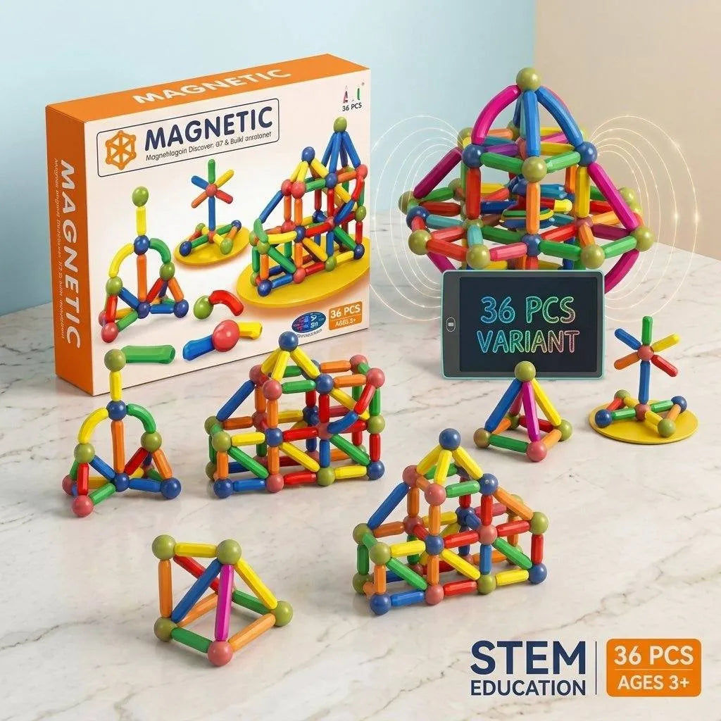 Magnetic Sticks Building Blocks Set